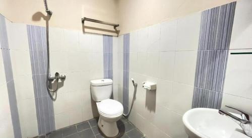 Koupelna v ubytování Hotel Cemara Hijau