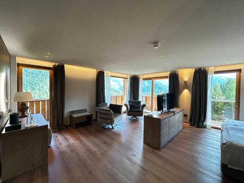Posezení v ubytování Hotel Lorenzetti