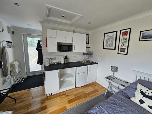 Modern immaculate studio with AC & parking, outside the CAZ photo 8