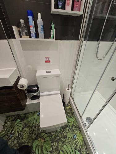 Modern immaculate studio with AC & parking, outside the CAZ photo 21
