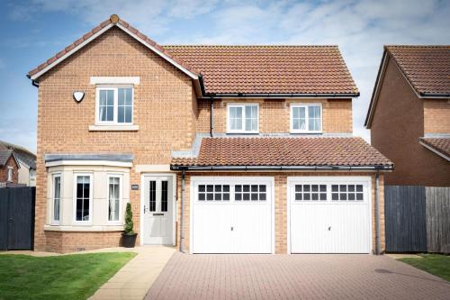 Bygningen som feriehuset ligger i