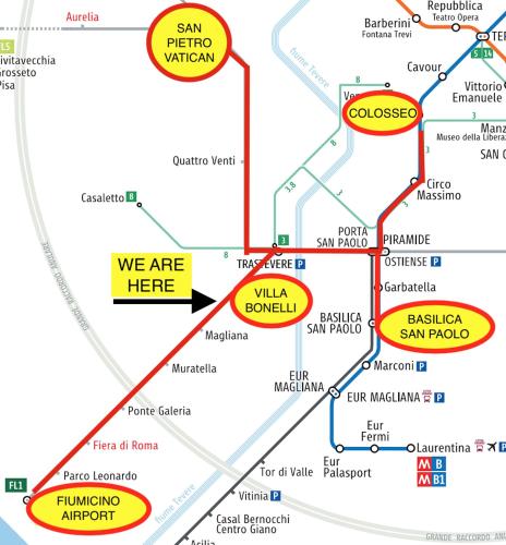 Michele Lux Lodge - 6 People - Spotless - 3 stops from Vatican, 4 stops from Colosseum photo 11