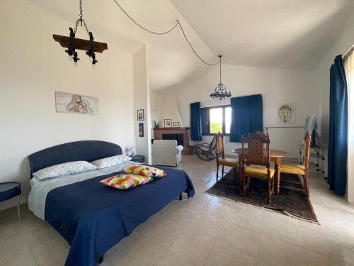 Ein Sitzbereich in der Unterkunft B&B A casa di Manfredi