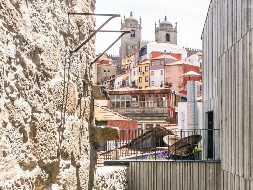 a view of a city from a building at Armazém Luxury Housing- Architectural & Design Hotel in Porto