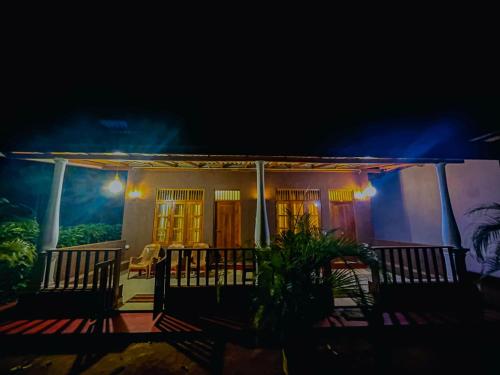 Balkon lub taras w obiekcie Leesa Villa Safari Resort