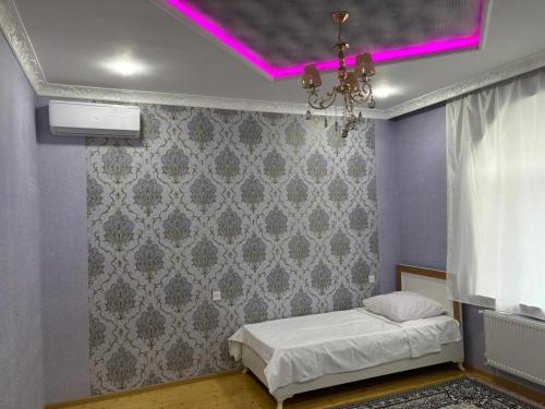 Een bed of bedden in een kamer bij Villa Vip