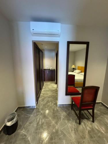 amazing view Patio Suite porto marina hotel بورتو مارينا باتيو سويتにあるシーティングエリア