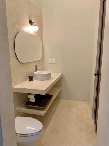 Ванная комната в Casa Tuch. Suites independientes de diseño. Retiro de lujo, oasis de paz.