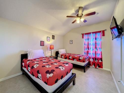 Private pool & spa villa w game room near Disney photo 33