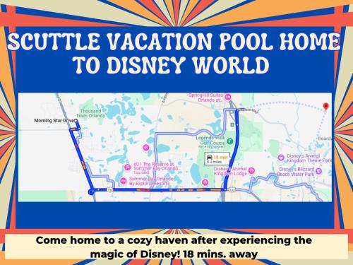 Private pool & spa villa w game room near Disney photo 75