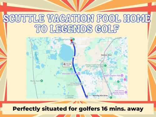 Private pool & spa villa w game room near Disney photo 68