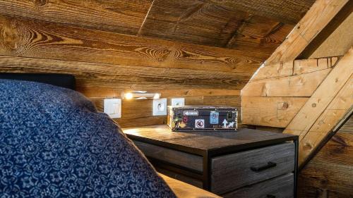 Η κουζίνα ή μικρή κουζίνα στο Chalet l'Anorak Super Besse