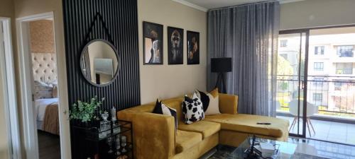 Zona de estar de Midrand apartment
