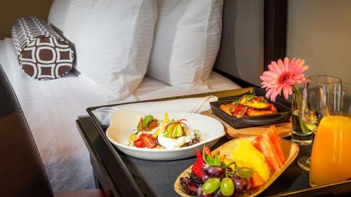 Mad på hotellet eller i nærheden