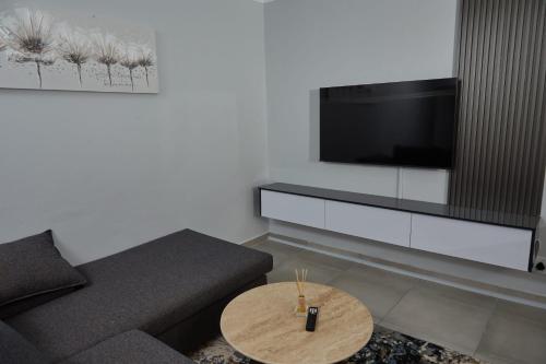 Телевизор и/или развлекательный центр в Mountain Drive Apartments