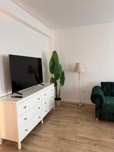 Μια τηλεόραση ή/και κέντρο ψυχαγωγίας στο Theodora Home Alba Iulia Citadel