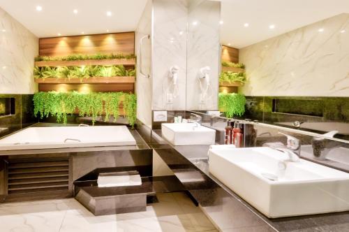 Koupelna v ubytování Holiday Inn - Goiania by IHG