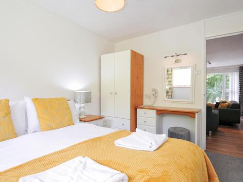 Voodi või voodid majutusasutuse Manorcombe 2 toas