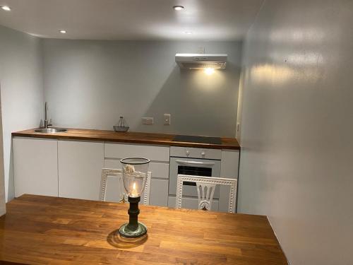 Dapur atau dapur kecil di Guest house at Heathfield Park