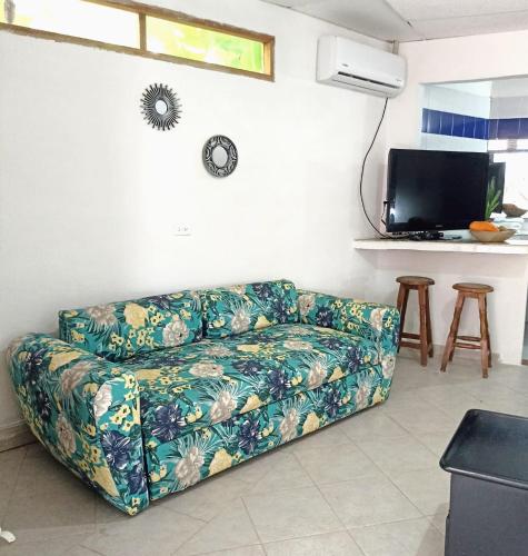 Posezení v ubytování Hostal CORALES