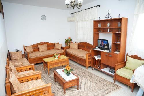 Posezení v ubytování Dar Sousse