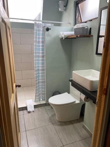 Koupelna v ubytování Las Casitas Italiana