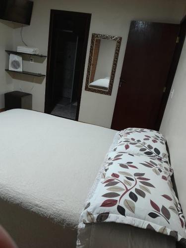 Postel nebo postele na pokoji v ubytování Pousada Alternativa Aconchego da Serra