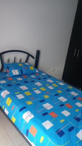 Ein Bett oder Betten in einem Zimmer der Unterkunft Hotel del oeste