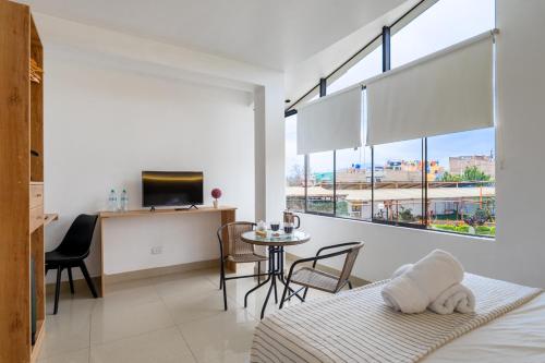 Μια τηλεόραση ή/και κέντρο ψυχαγωγίας στο Huaral House
