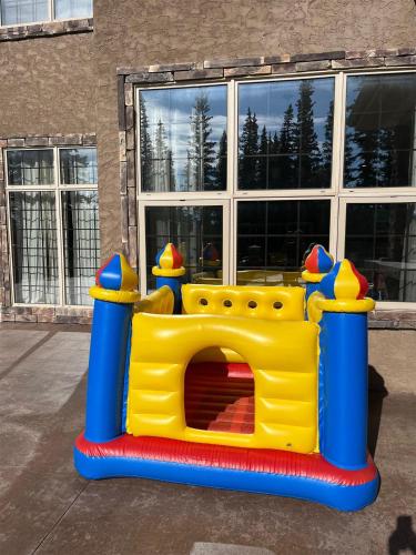 a childs play house with a toy dog at A Gorgeous Mansion for Jasper Vacation in Hinton