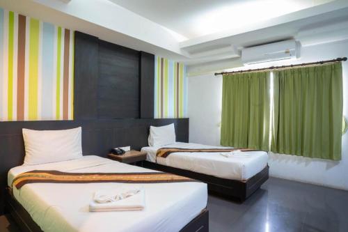 Ένα ή περισσότερα κρεβάτια σε δωμάτιο στο P1 House