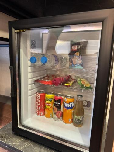 Dapur atau dapur kecil di Gnc Airport Hotel