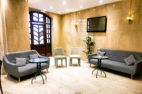 Гостиная зона в Grand Memphis Hotel in Luxor