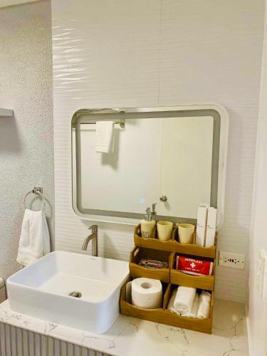 Vannituba majutusasutuses Hale Aloha Condo Atria