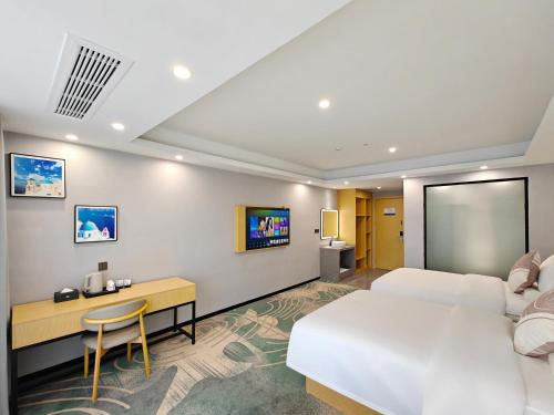 Postel nebo postele na pokoji v ubytování YESTE HOTEL