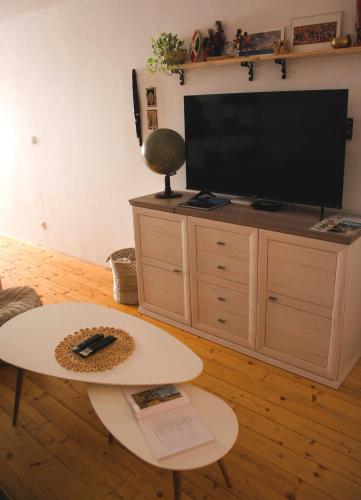 Et tv og/eller underholdning på Apartmán č.2