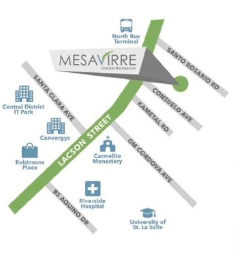 a diagram of the mexagency fire timeline at Mesavirre Bacolod - High Floor, Beautifully Furnished 1BDM with Balcony in Bantud Hacienda