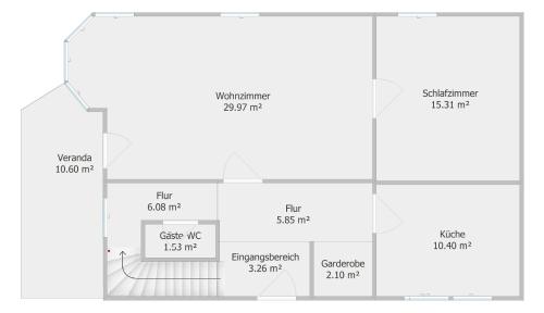 a schematic diagram of a laboratory with different parameters at Haus Löweneck in Bayrischzell