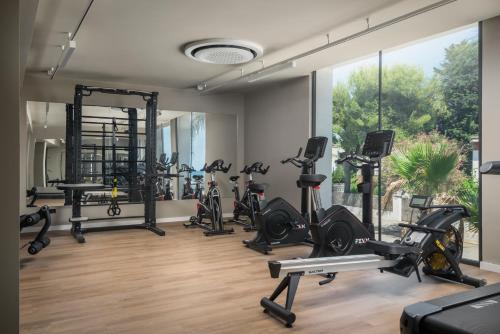 Fitness centrum a/nebo fitness zařízení v ubytování Estival Maramar