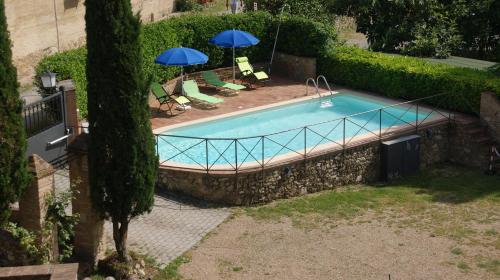 The swimming pool at or close to Il Pozzo Di Sant'Andrea