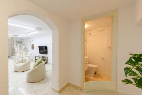 Un baño de Coral SeaShell by Fidalsa