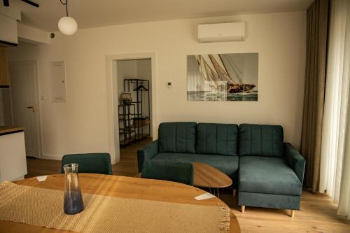 Posezení v ubytování Ciekocino Forest Apartamenty nad morzem
