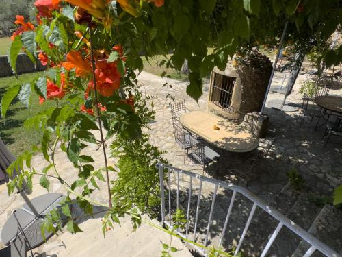 Zahrada ubytování Bastide du Buou