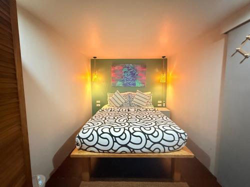 Cama o camas de una habitación en Lugadia Villas