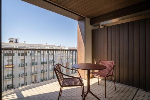 Un balcón o terraza en Atipico Madrid