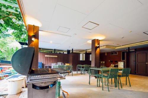 TV a/nebo společenská místnost v ubytování Hotel Wellies