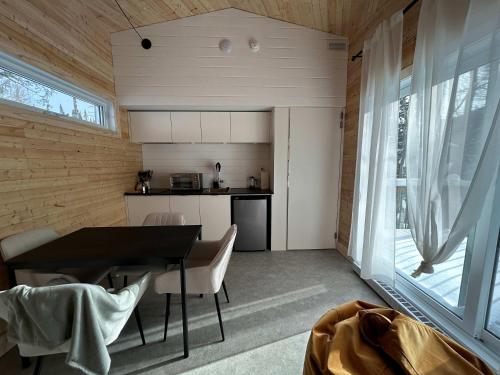Kuchyň nebo kuchyňský kout v ubytování Micro-Cabine int the Mountains - Solstice 3