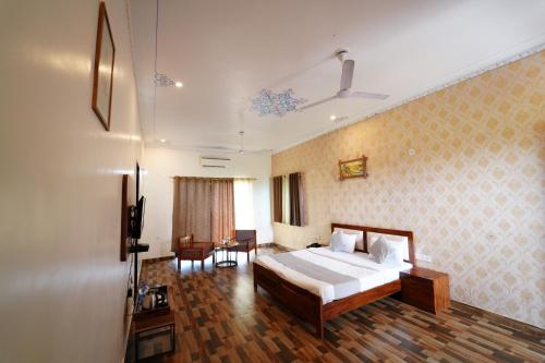 Postel nebo postele na pokoji v ubytování Mount Down Resort