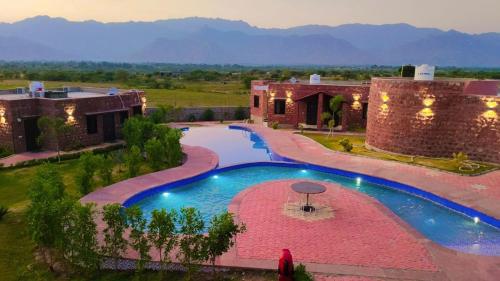 Bazén v ubytování Mount Down Resort nebo v jeho okolí