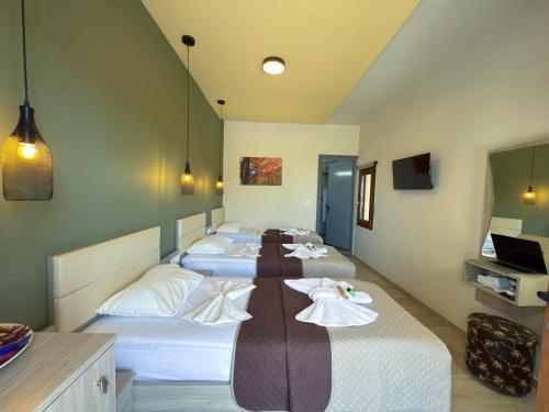 TV a/nebo společenská místnost v ubytování Elafonisi Paradise with Parking, WiFi, - Walking Distance to the Beach